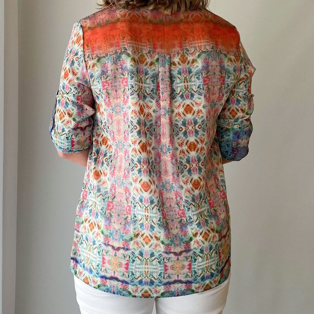 Charlie B multi colour tunic - Picture 3 of 11
